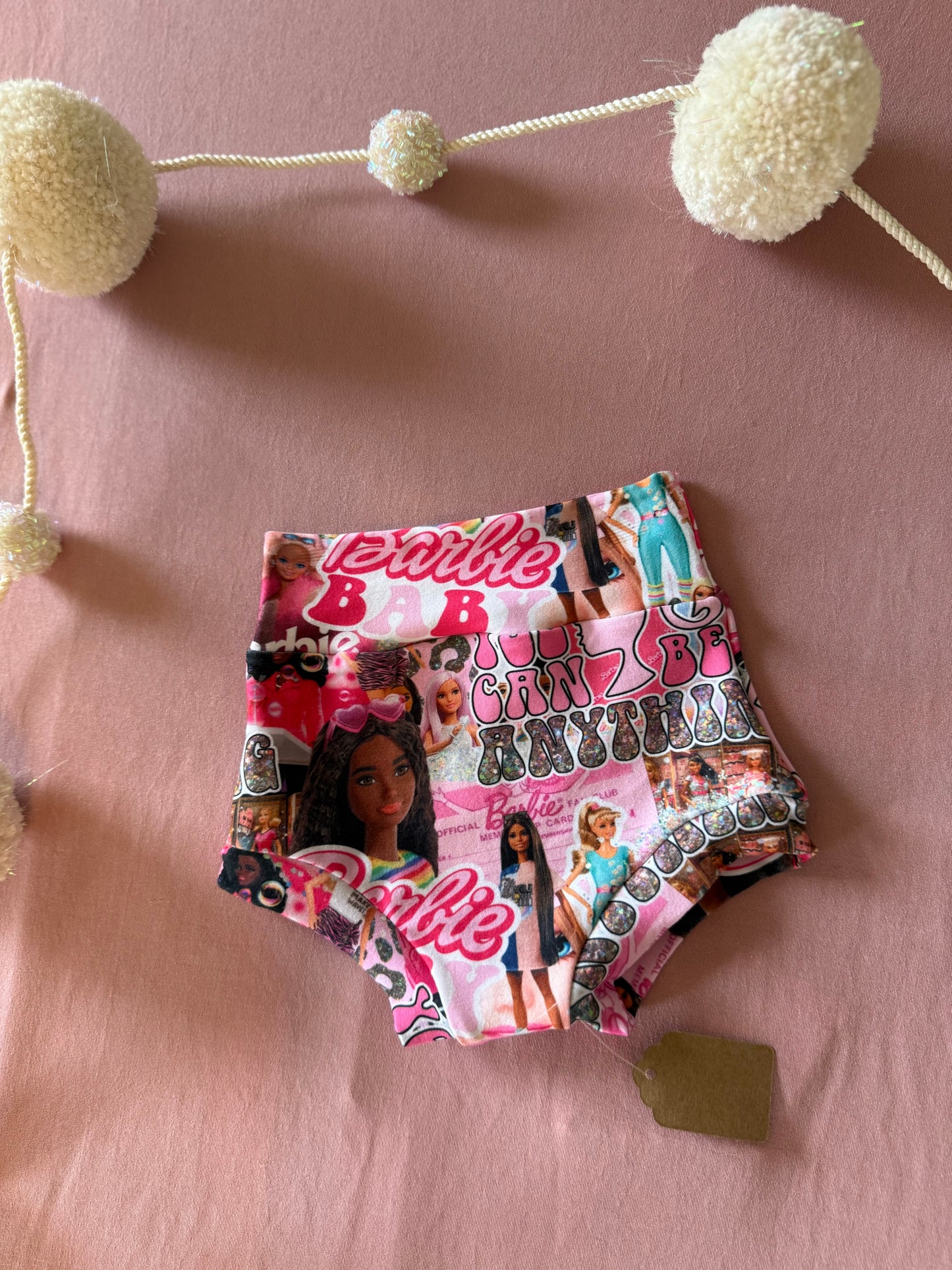 Pink themed bummies