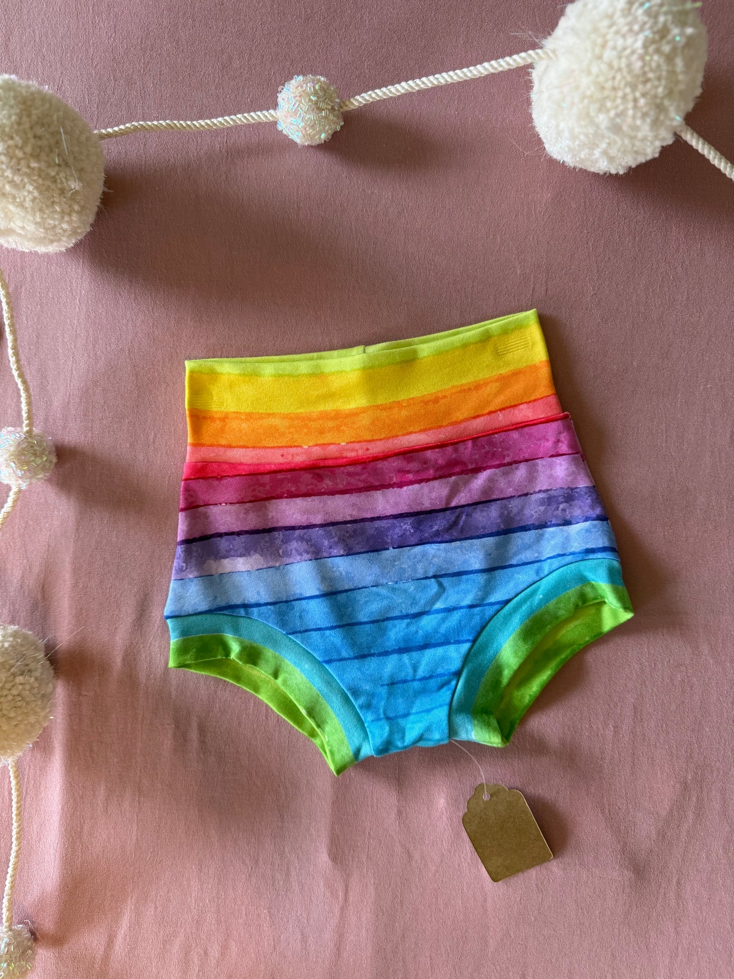 Rainbow bummies