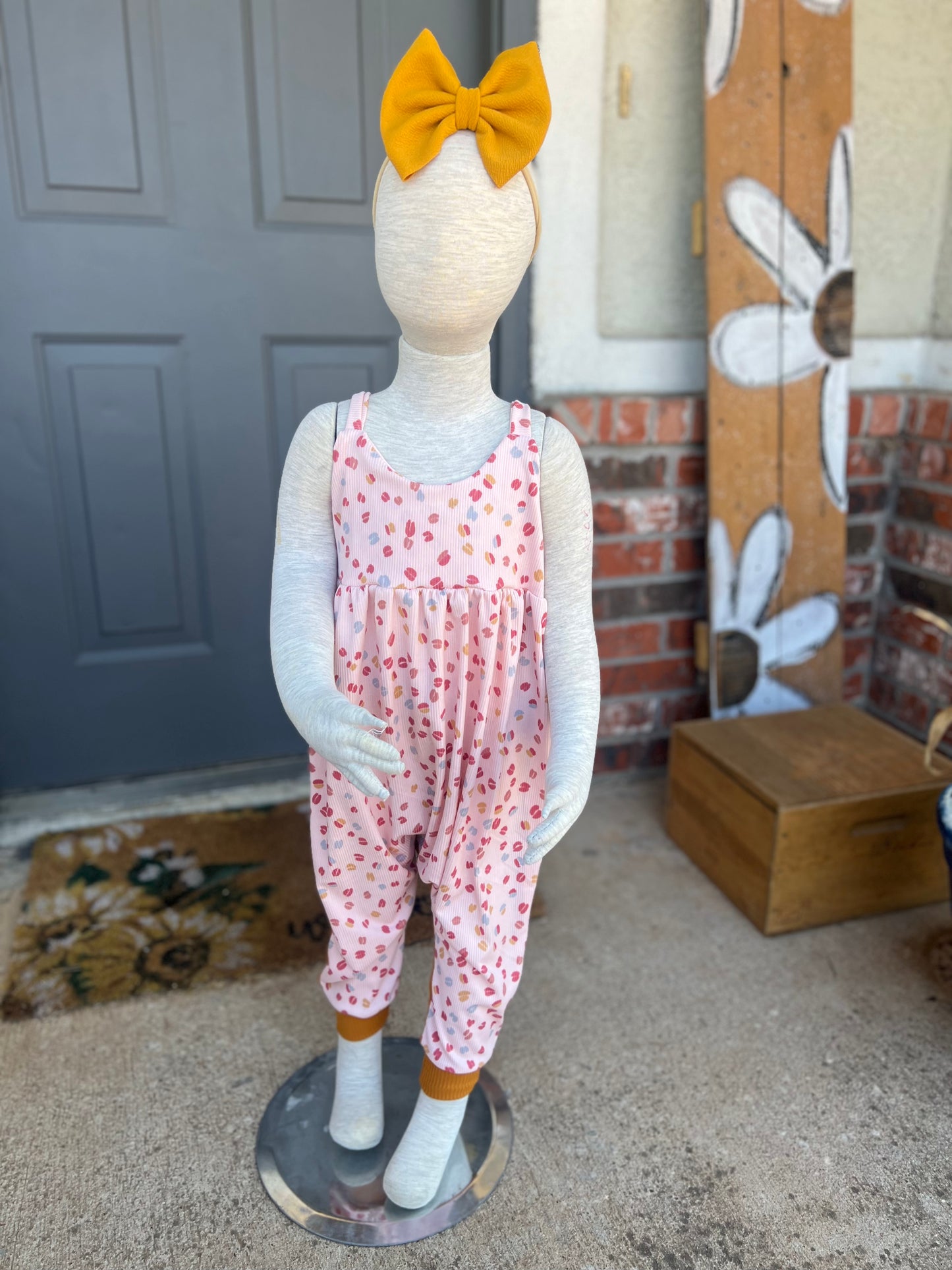 Coffee Bean Napa Romper