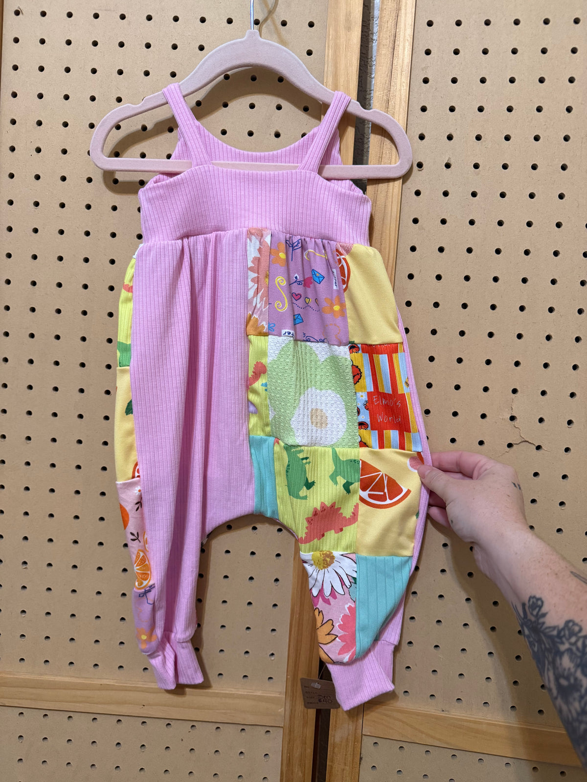 Fun Split Patchwork Napa