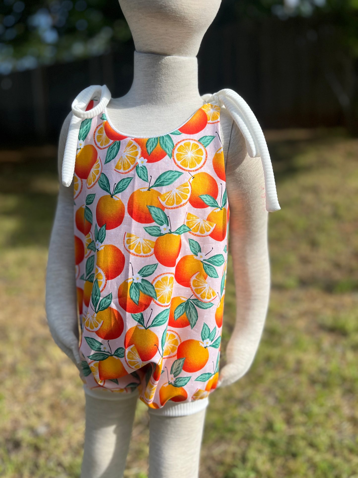 Orange Azalea or Ruffle dress