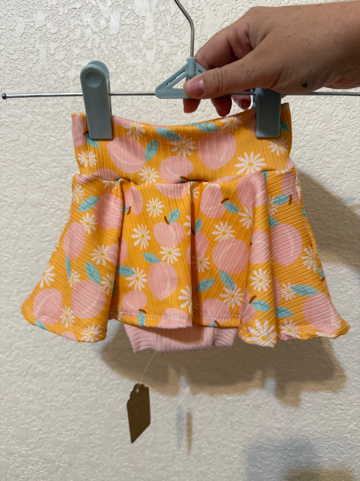 Peachy peach skirted bummies