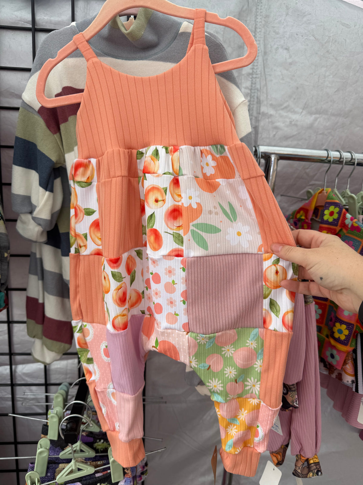 Peachy Patchwork Napa