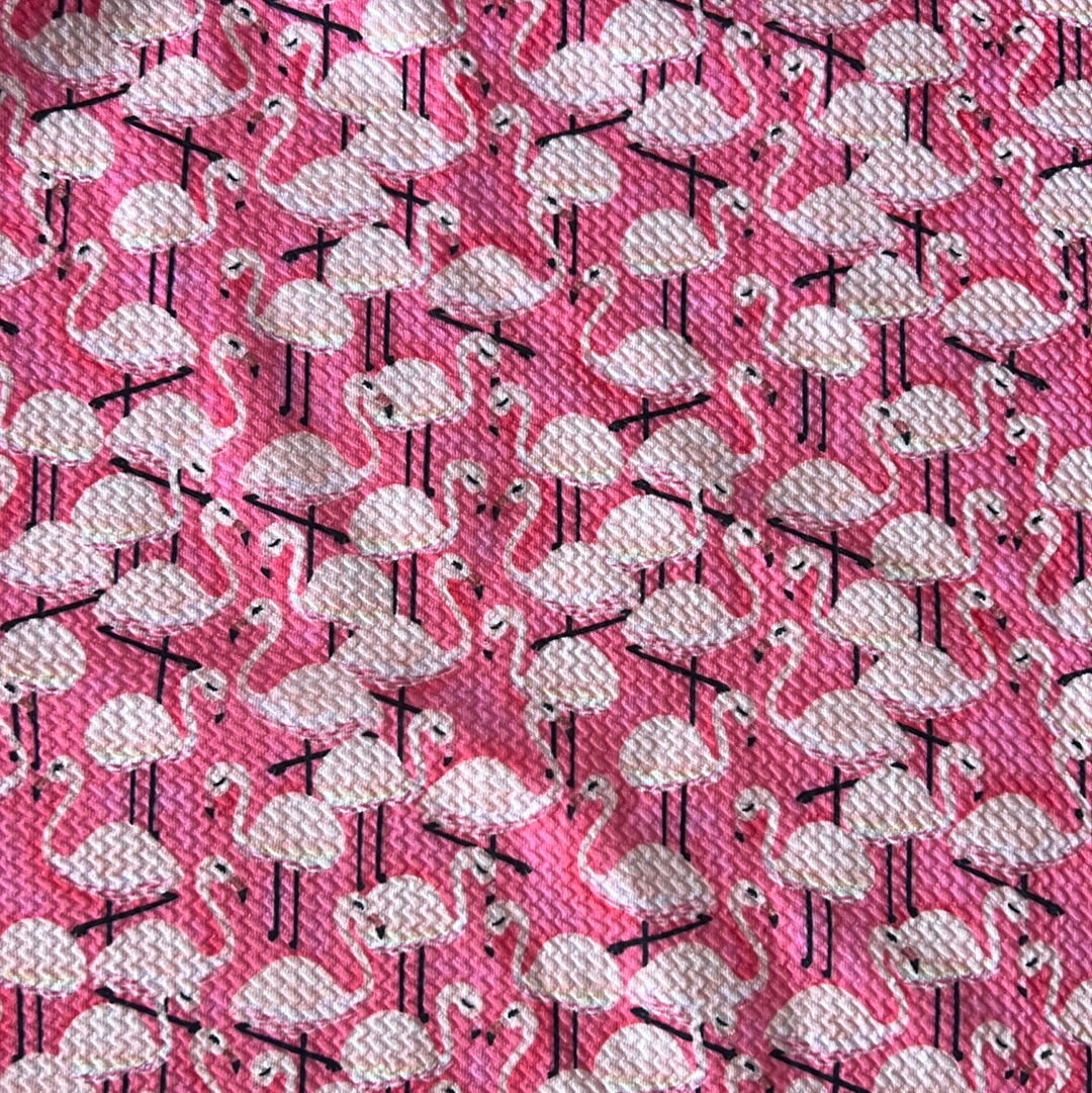 Pink flamingos