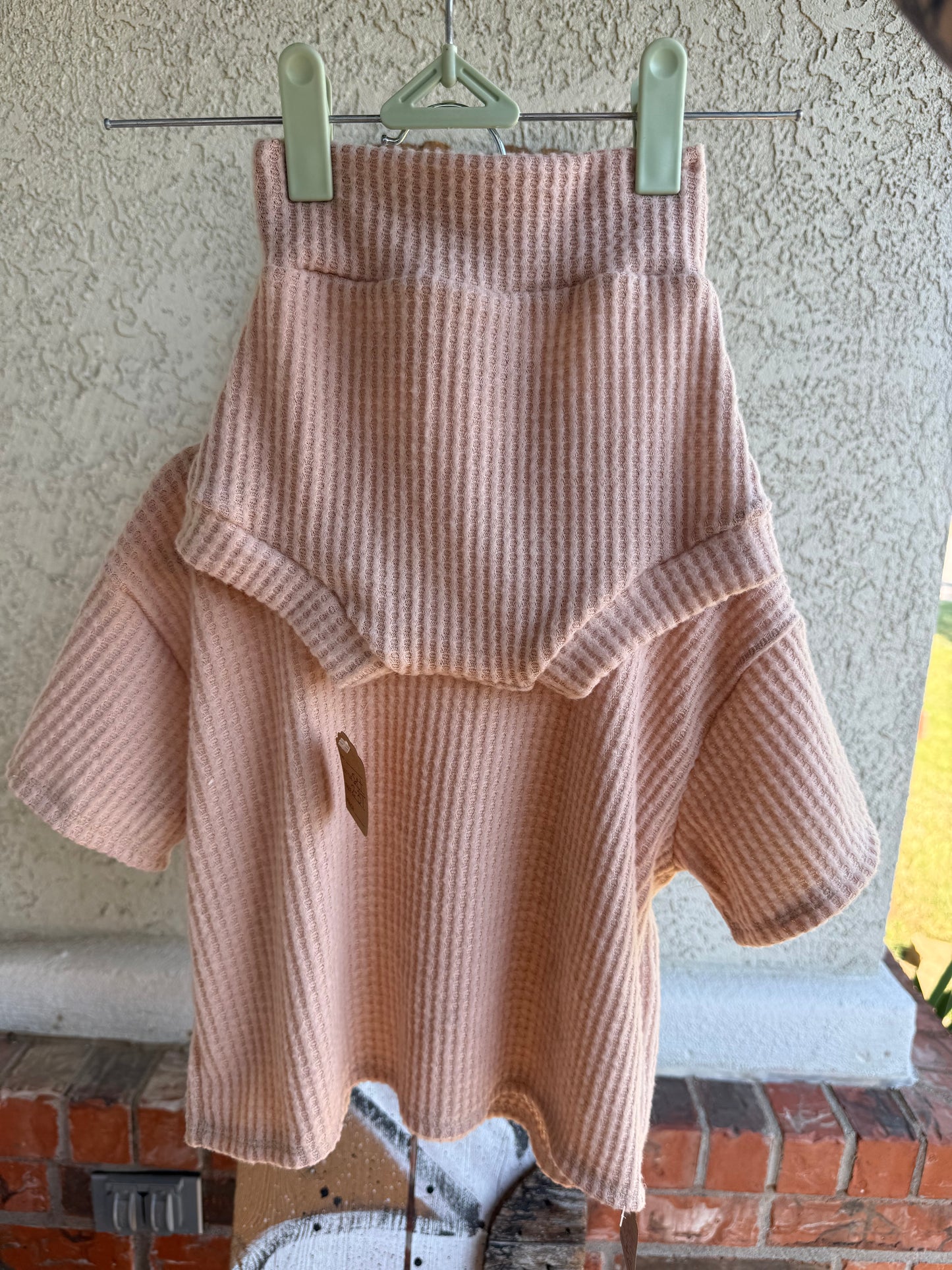 Tan waffle set