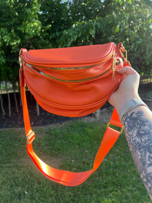 Orange Savvy Bag