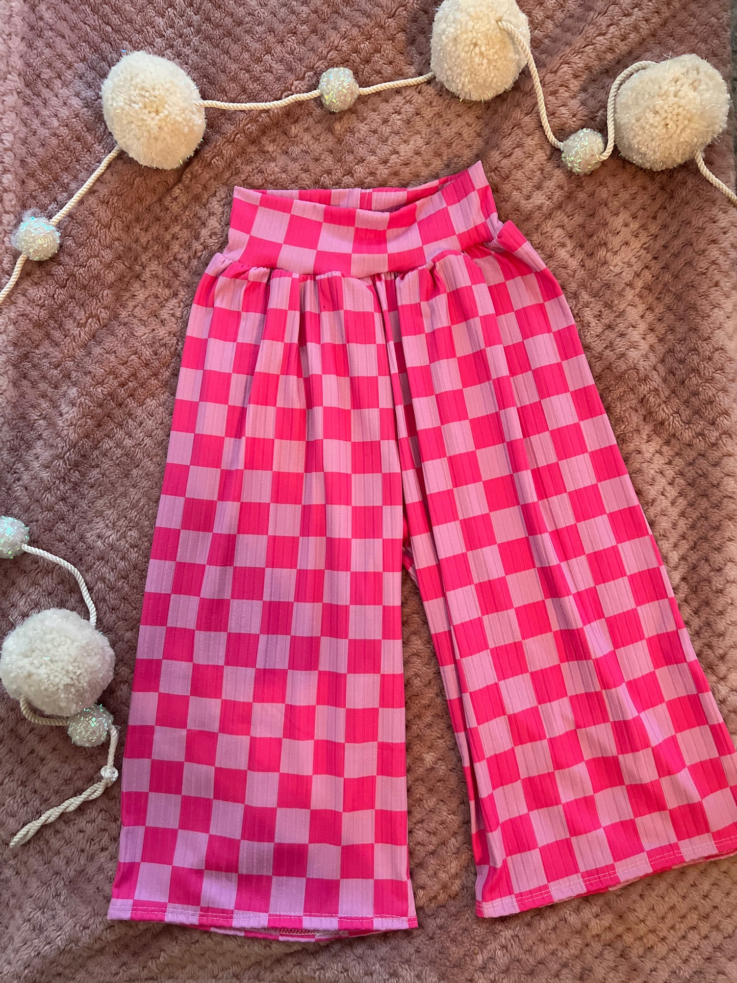 Checkered Flow Pants