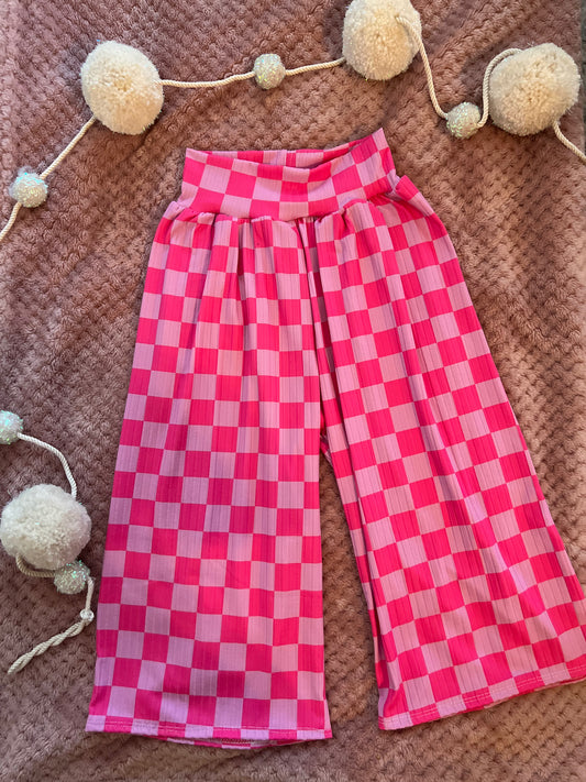 Checkered Flow Pants