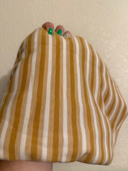 Mustard stripe set ($15 set)