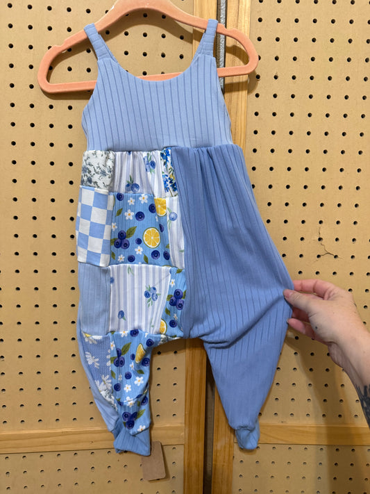 Blueberry Split Patchwork Napa