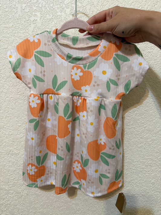 3m oversized Peach Dress
