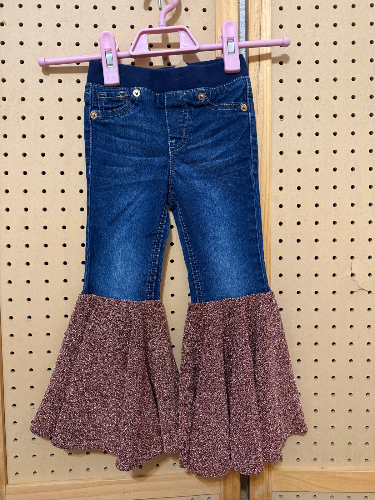 Sparkle bell bottoms