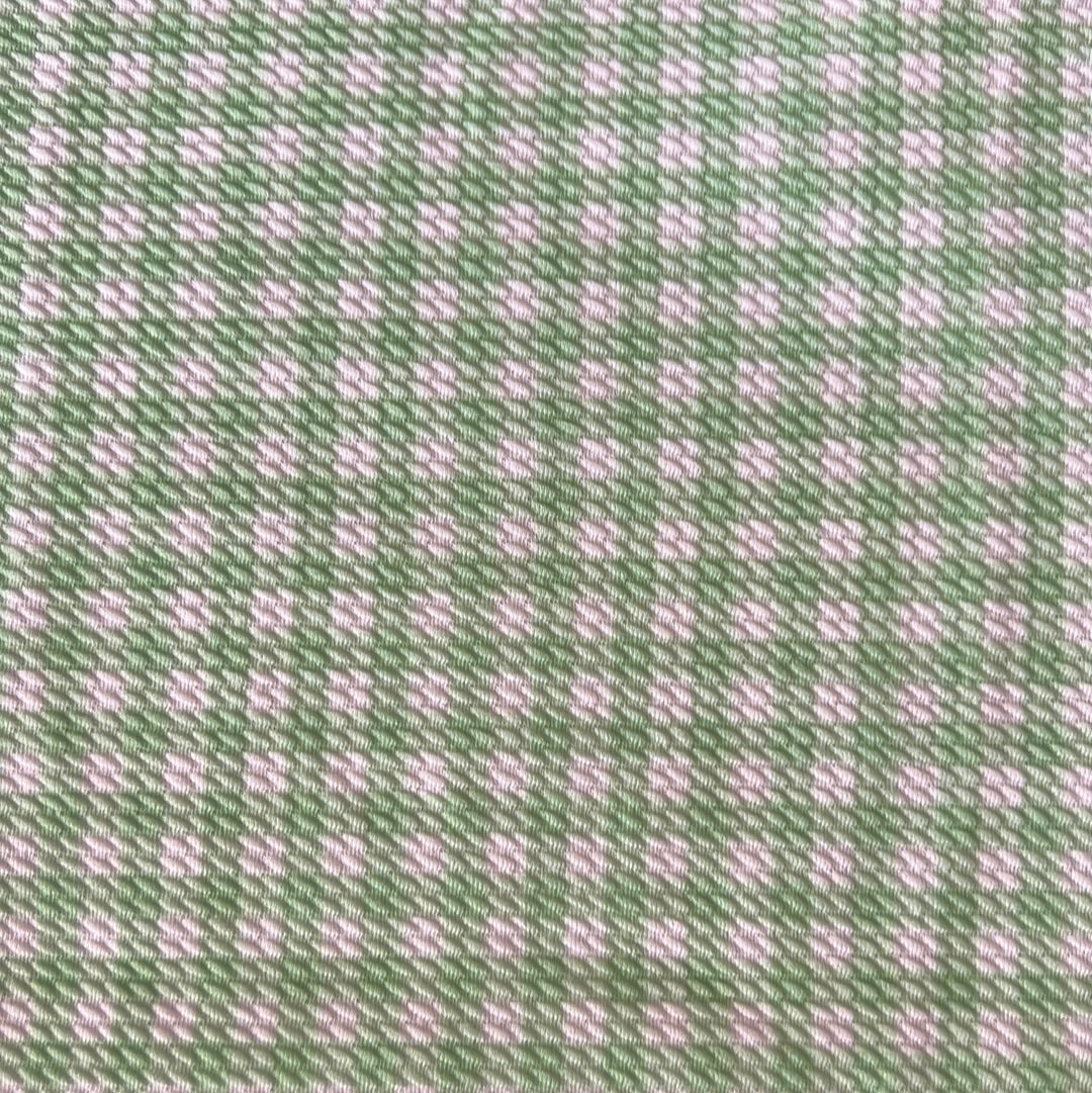 Green checkered