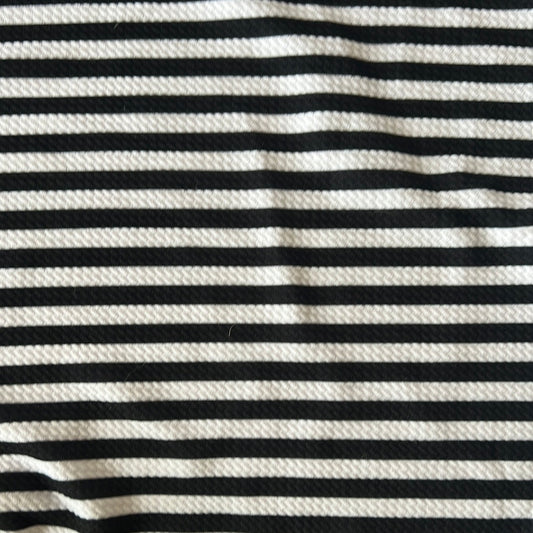 Black and white stripes