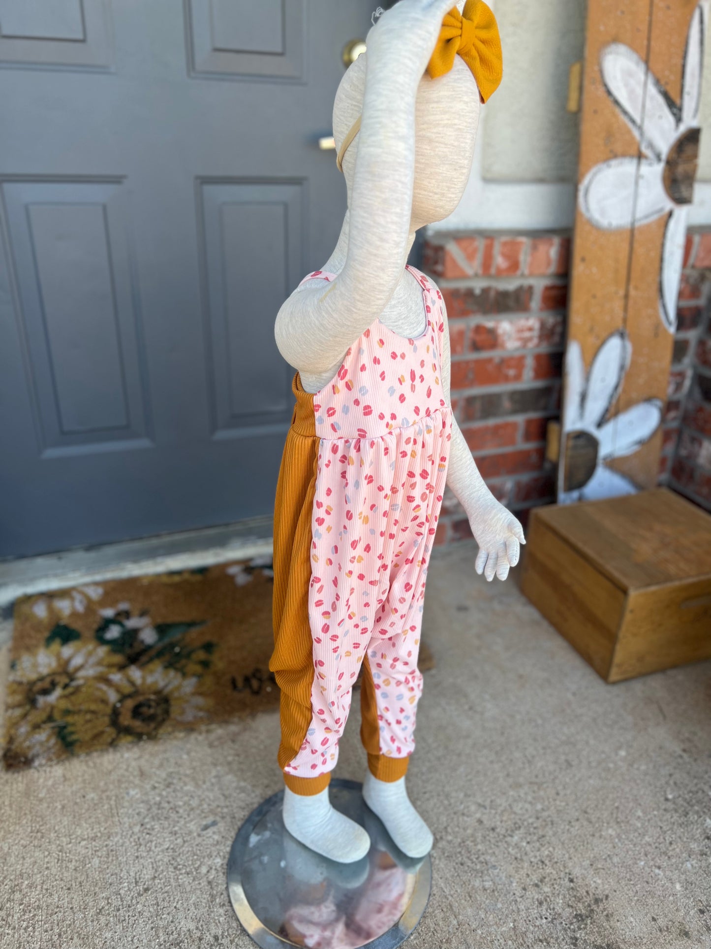 Coffee Bean Napa Romper