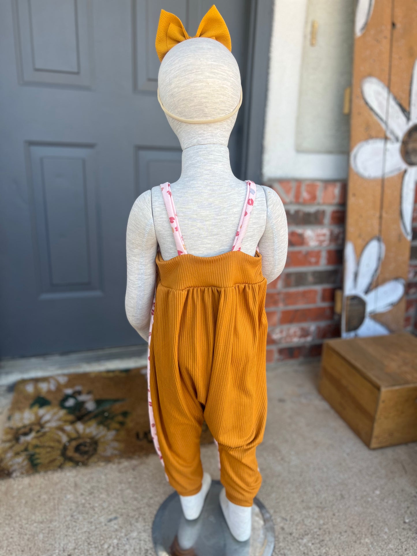 Coffee Bean Napa Romper
