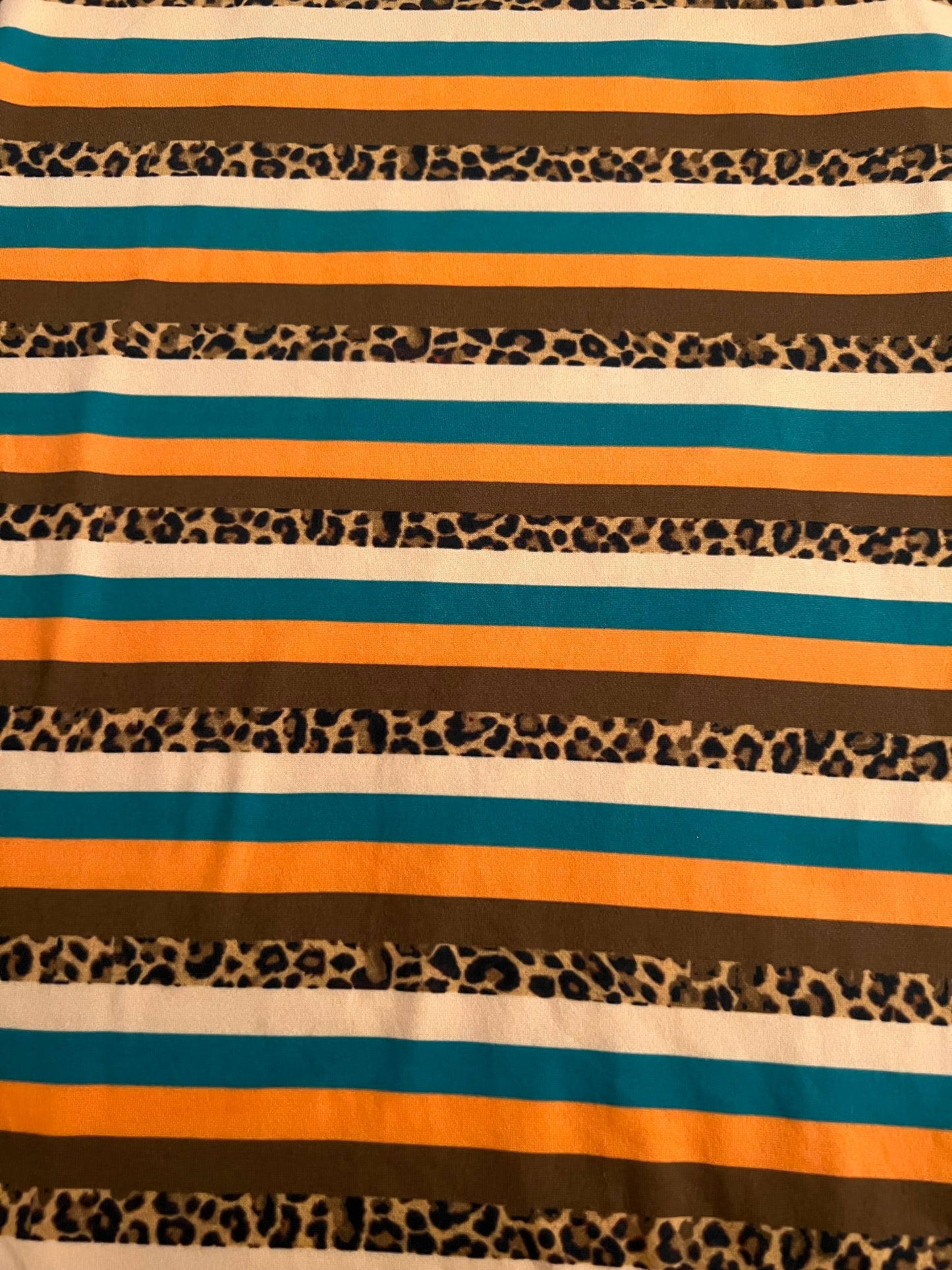 Colorful/Cheetah Stripes