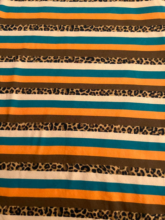 Colorful/Cheetah Stripes